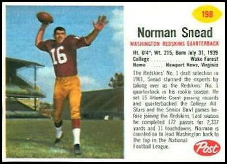 198 Norman Snead